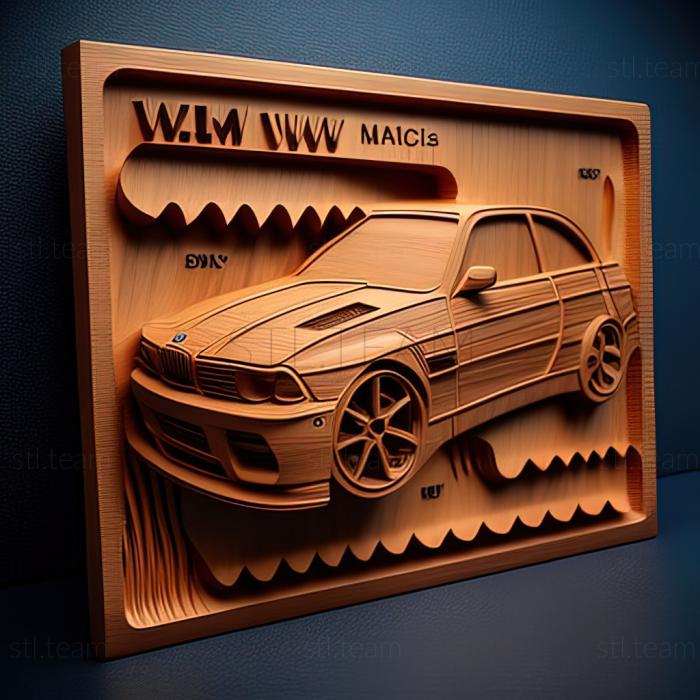 3D model BMW 320si WTCC (STL)